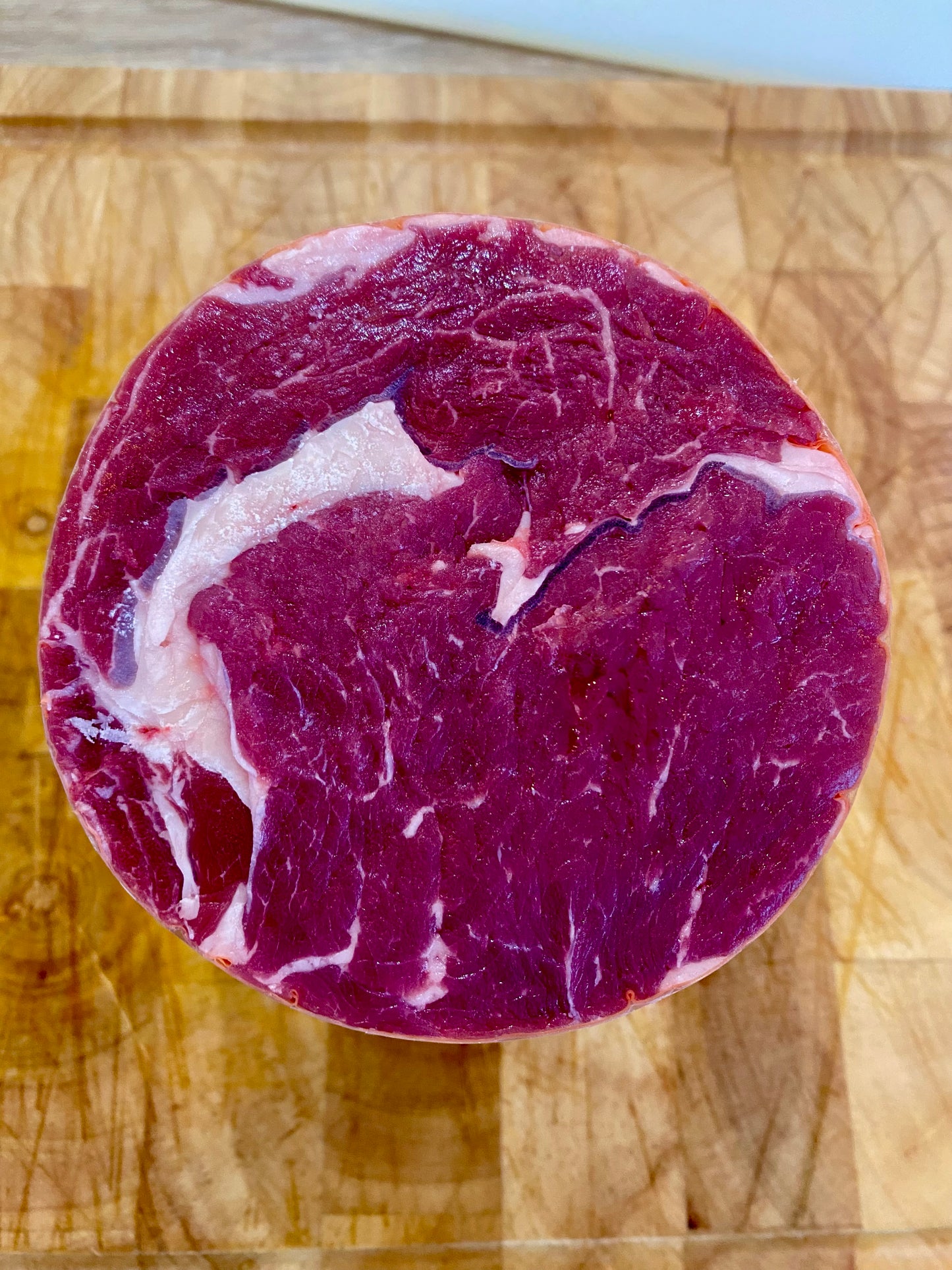 45-Day Dry-Aged English Longhorn Ribeye Roasting Joint
